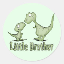 Dinosaurier-kleiner Bruder Aufkleber