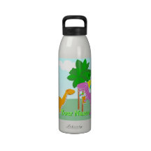 Dinosaurier-Party-Flasche Wiederverwendbare Wasserflaschen