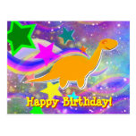 Dinosaurier-Stern-u. Wirbels-alles- Gute zum Gebur