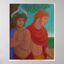 Dionysus und Apollo Plakatdrucke