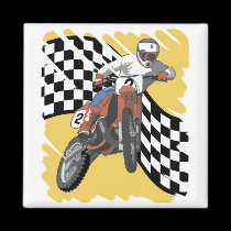 Dirtbike Laufen magnete