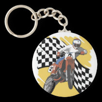 Dirtbike Laufen schlüsselanhänger