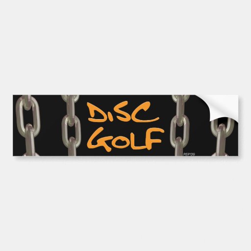 Disc-Golf Autoaufkleber