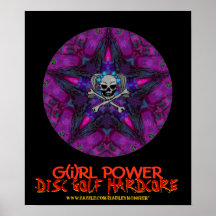 DISC-GOLF-HARDCORE POSTERDRUCKE