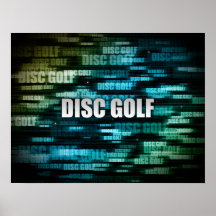 Disc-Golf Posterdrucke