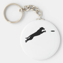 Disc-Hund Schlüsselanhänger