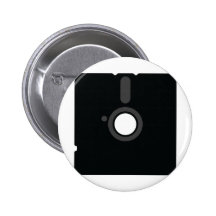 Disc mit 5,5 Disketten Anstecknadel