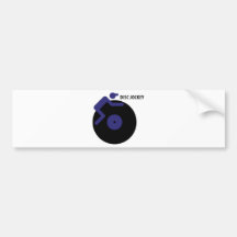 Discjockeyikone Autosticker