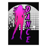 Disco-Ball-Tänzer Ankündigungskarte