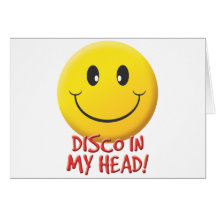 Disco Grußkarte