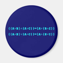 Distributivgesetz Logik distributive law logic Magnets