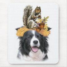 Ditzy Dogs~Original Mousepad~Border Collie