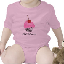 Diva-kleiner Kuchen Strampler