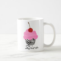 Diva-kleiner Kuchen Tee Tassen
