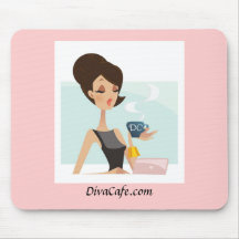 DivaCafe Mausunterlage Mousepads