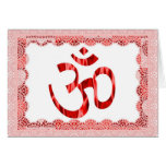 Diwali OM kardieren Grußkarten