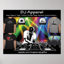 DJ Apparel Poster from I'm G Clothing