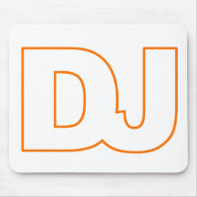 DJ - Disc-Jockey, Musik, Vinyl, Aufzeichnung, DJin Mousepad