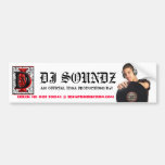 DJ SOUNDZ "Autoaufkleber "