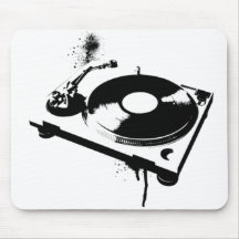 DJ-Turntable Mousepad