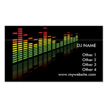 DJ-Visitenkarte