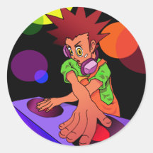 DJanime-jr. Aufkleber
