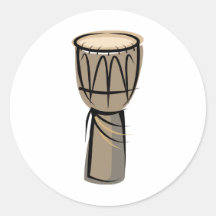 djembe Trommel Aufkleber