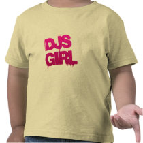 DJs Mädchen - Disc-Jockey-Musik-Freundin gf t-shirts