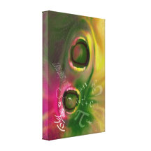 DMT GEISTIGES GRAFFITI-ANWSERS-CANVAS GALERIE GEFALTETE LEINWAND