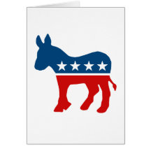 DNC - DEMOKRAT - ESEL KARTEN