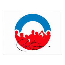 DNC VERSAMMLUNG MIT OBAMA AUTOGRAPH.png Postkarten