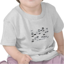 DNS kodiert Kunst-Schwarzes auf Weiß Shirts