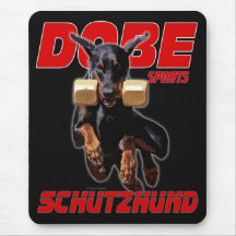 Dobe Sport Schutzhund holt Entwurf zurück Mousepad
