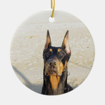Dobermann-Verzierung Ornament