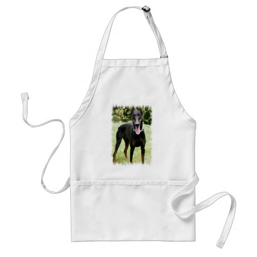 Dobermannpinscher-HundeSchürze
