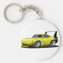 Dodge Daytona gelbes Auto Schlüsselband