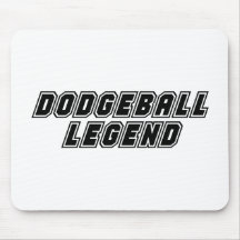 Dodgeball Legende Mauspads