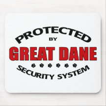 Dogge-Sicherheit Mousepads