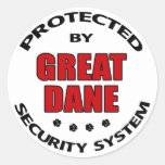 Dogge-Sicherheit Sticker