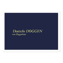 Doggen Visitenkarten