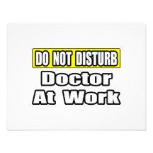 Doktor At Work Personalisierte Einladung