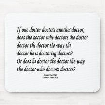 Doktor Doktor (ZungeTwister) Mousepad
