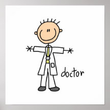 Doktor Strichmännchen Poster