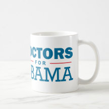 Doktoren für Obama Tee Tasse