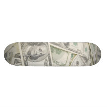 Dollars_6x9_lightened Bedruckte Skateboarddecks