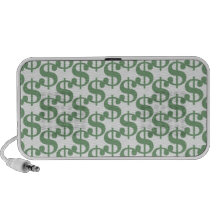Dollarsymbolmuster Laptop Speaker