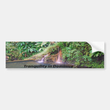 Dominica-Insel Autoaufkleber