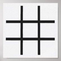 Dominos-Tic Tac-Zehe UMBAU Gitter (2" Kühlraummagn Posterdrucke
