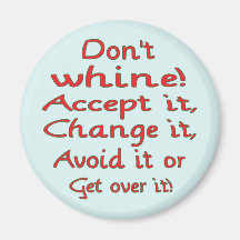 DontWhine_red_round Magnete