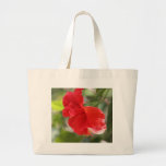 Doppelte rote Hibiskus-Tasche